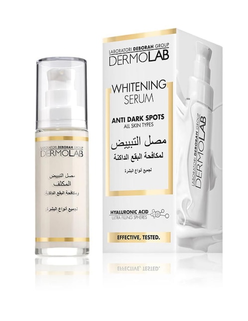 Sérum antimanchas Whitening Dermolab todo tipo piel