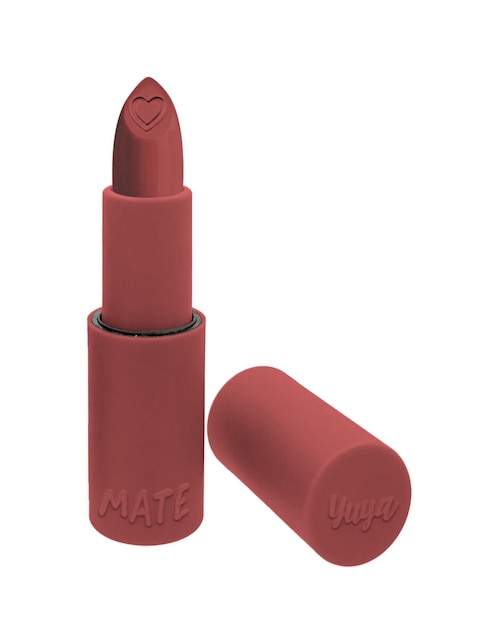 LABIALES MATE EN BARRA YUYA,ROSA CENIZO
