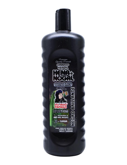 Shampoo matizador de canas para cabello Hena y Nogal Indio Papago