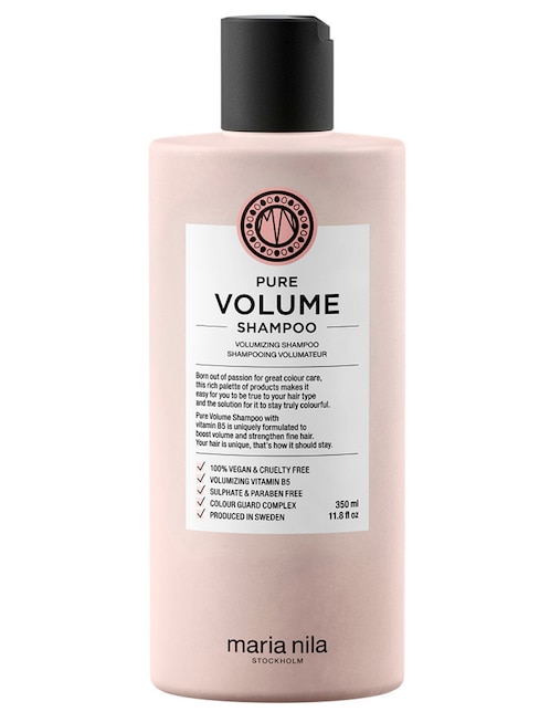 Shampoo energizante Pure Volume Get the Volumen 1