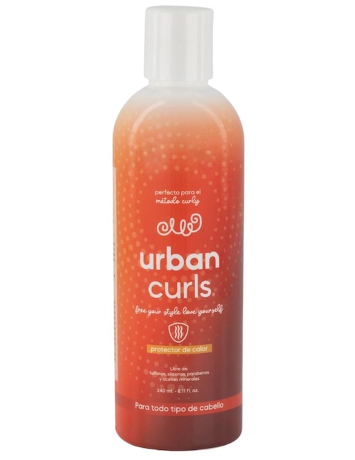 Protector de calor para cabello Urban Curls 240 ml 1