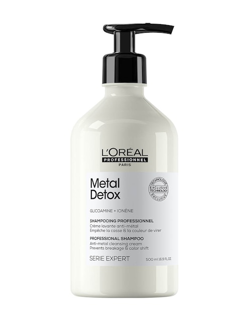 Shampoo reparador para cabello anti- depósito de metales 500 ml 1