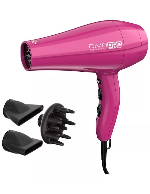 Secadora de cabello Aquila Gama Diva 4D Rosa