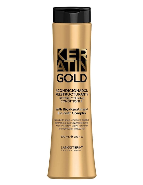 Imagen de producto Acondicionador para cabello Keratin Gold Gd3 300 ml