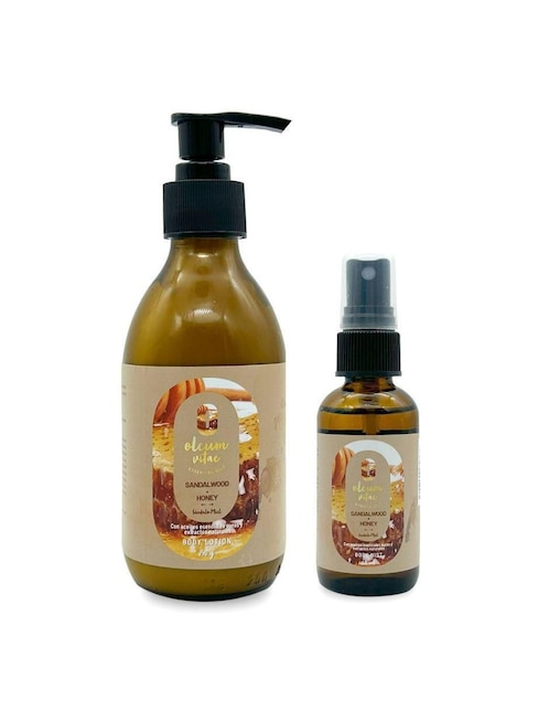 Set de crema para cuerpo recomendada para hidratar día y noche Oleum Vitae para todo tipo piel