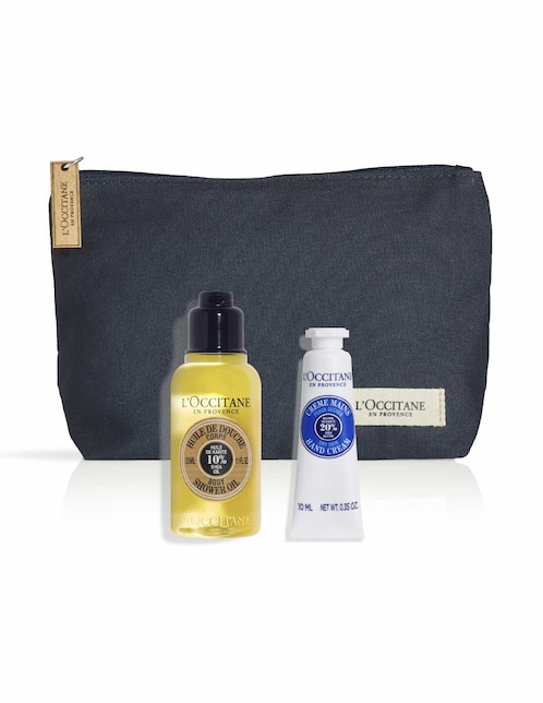 Kit tratamiento corporal Duo Provenzal Karite Pouch hidratante Loccitane