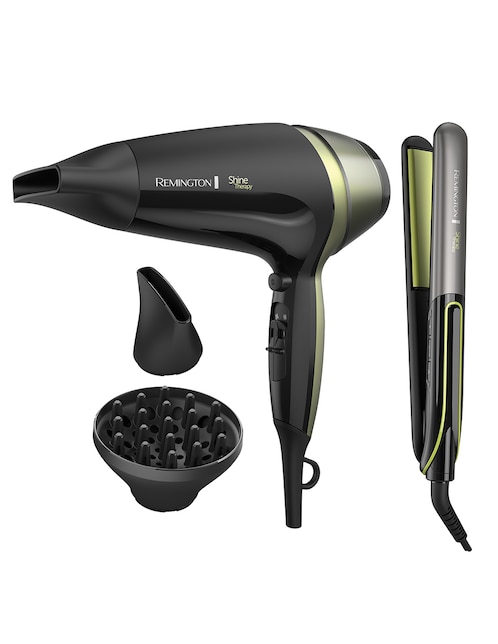 Set alaciadora secadora Shine Therapy S12A 4 piezas