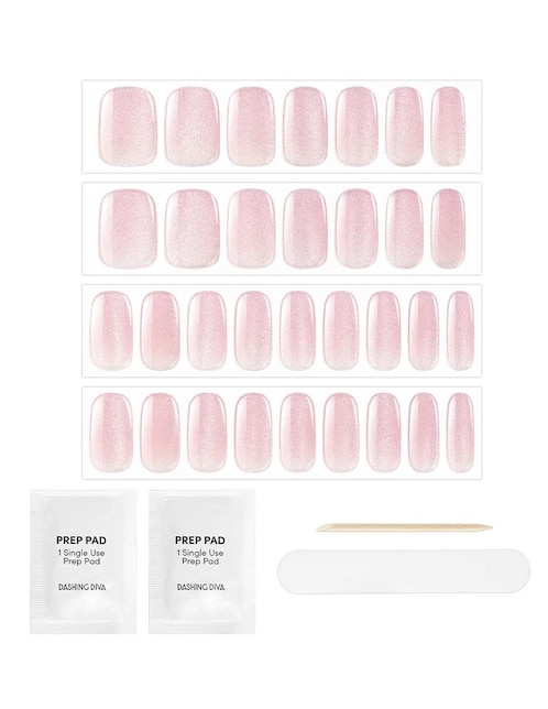 DASHING DIVA Kit stickers de gel para uñas Dashing Diva Glaze