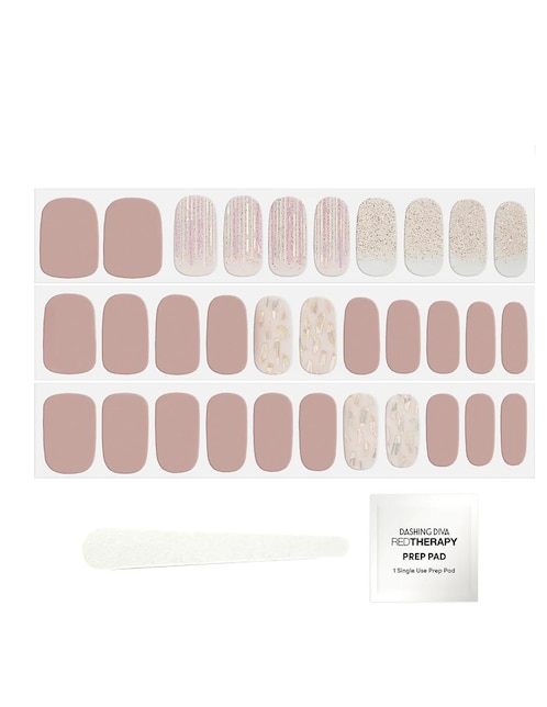 Kit stickers de gel para uñas Dashing Diva Gloss