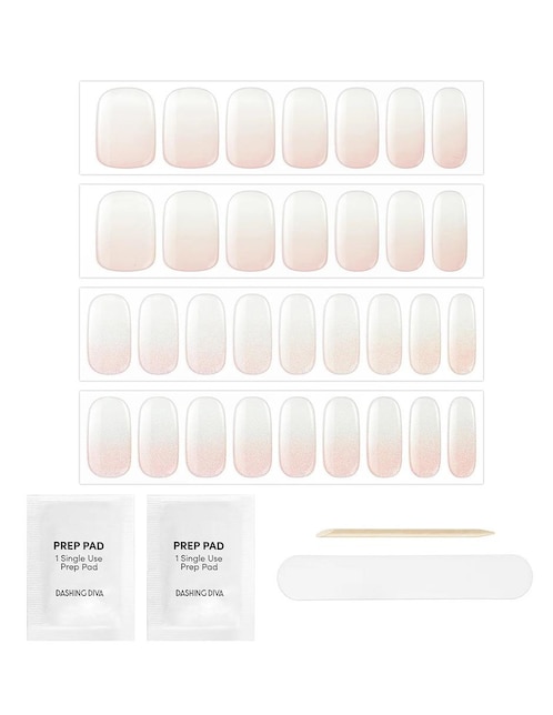 Kit stickers de gel para uñas Dashing Diva Glaze