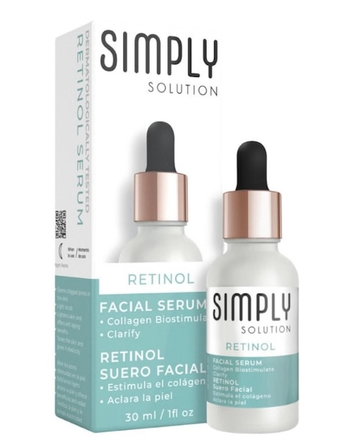 Sérum antiedad Retinol Simply Solution todo tipo piel