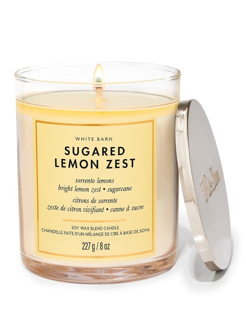 Vela aromática aroma limón 1