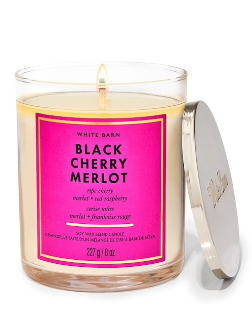 Vela aromática Bath & Body Works aroma frutal