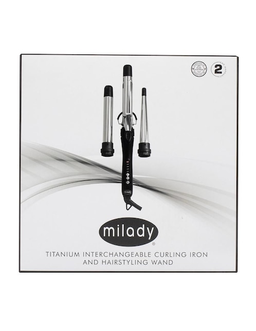 Rizadora Milady 25 mm de titanio