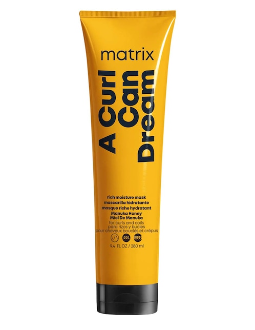 Mascarilla para cabello para hidratar Matrix A Curl Can Dream 280 ml