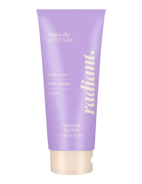 Crema para cuerpo recomendada para hidratar de día y noche Natural Scents Attitude para todo tipo piel
