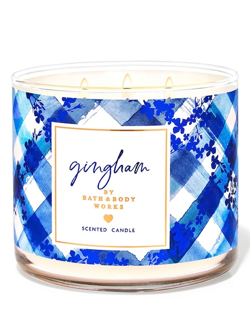Vela aromática Gingham aroma durazno 1