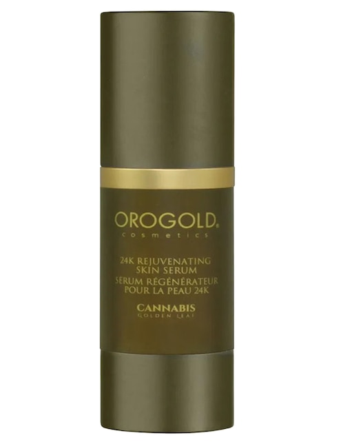 Sérum antiedad facial 24k Rejuvenating Skin Serum Orogold Cannabis todo tipo de piel