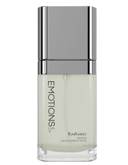 Sérum facial Radiante Hidratante y Unificación del Tono con Niacinamida, Vitamina E, Escualeno Vegetal 30G Emotions Labs Radiante todo tipo piel