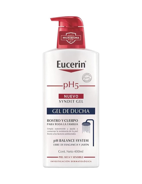 Gel corporal hidratante gel de ducha Eucerin Sin color 400 ml