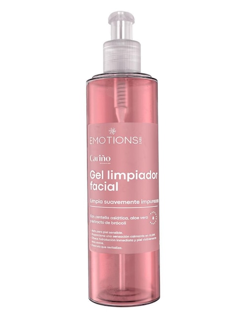 Limpiador facial gel Emotions Labs cariño para desmaquillar
