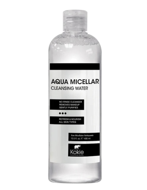 Desmaquillante Aqua Micellar Kokie Cosmetics