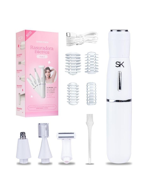Rasuradora corporal shinnyskin 4 en 1