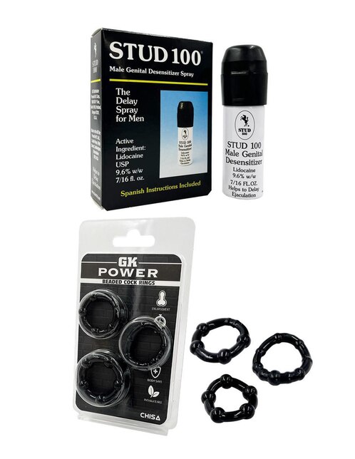 Kit juguete sexual Chisa Stud100