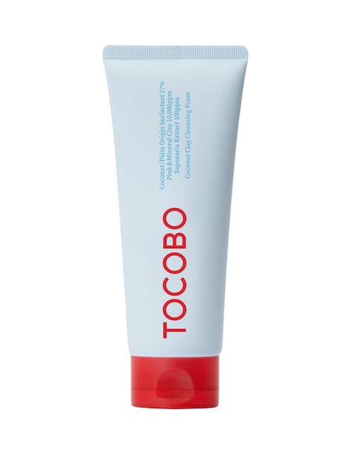 Limpiador facial Coconut Clay Cleansing Foam Tocobo para purificar