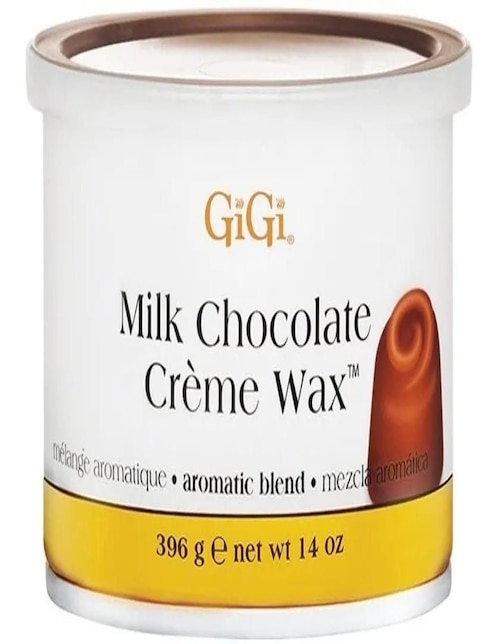 Cera para depilación corporal Milk Chocolate Infused Creme Wax Gigi