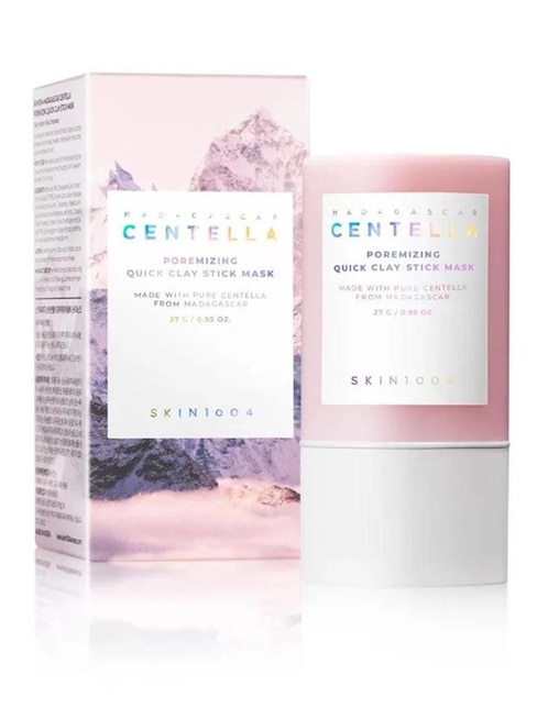 SKIN 1004 Mascarilla facial Madagascar Centella Poremizing Quick Clay Stick Mask para exfoliar Skin 1004 27 g