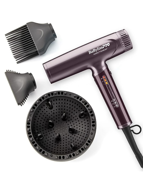 Secadora de cabello Nanotitanium