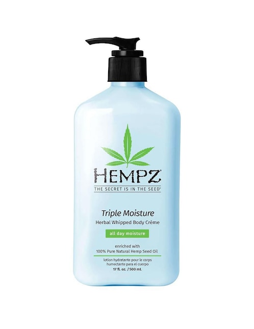 Crema para cuerpo y manos recomendada para hidratar día y noche Hempz Hempz para todo tipo piel