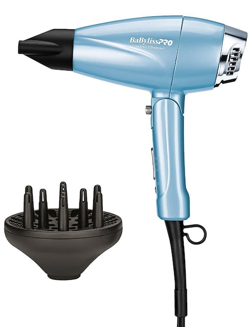 Secadora de cabello Babyliss Pro Nanotitanium bnt910