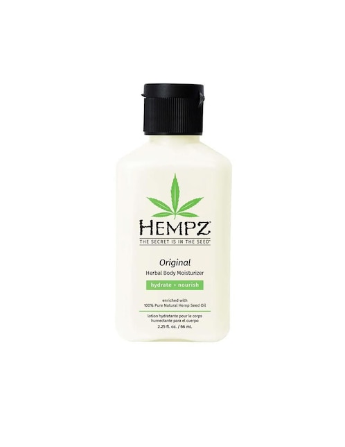 Crema para cuerpo y manos recomendada para humectar día y noche Hempz para todo tipo piel
