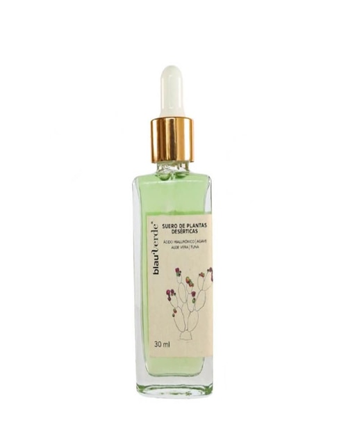 Sérum hidratante facial Plantas Desérticas 30ml Blauverde de piel seca
