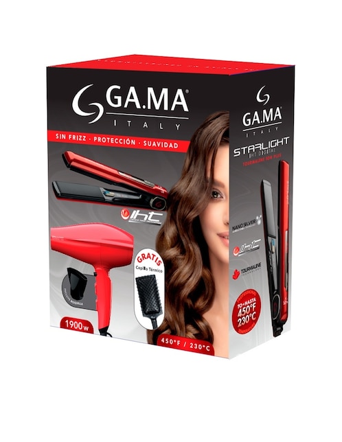 Set alaciadora secadora Gama Italy pkcco0000002681 3 piezas