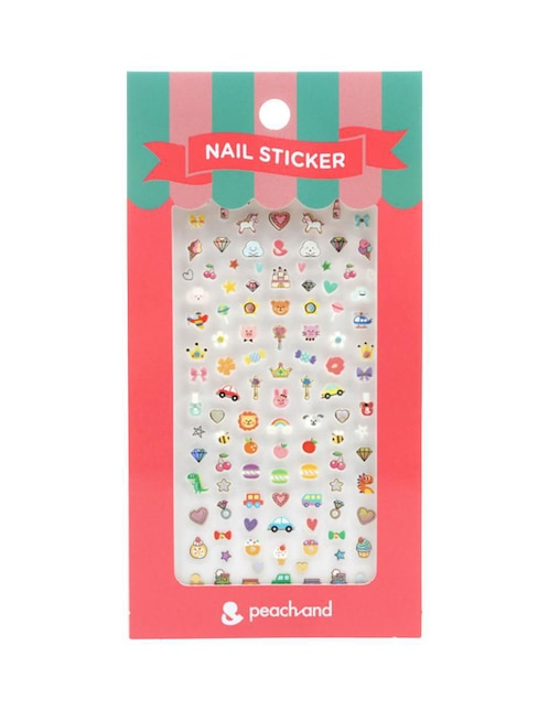 Stickers para uñas Peach And