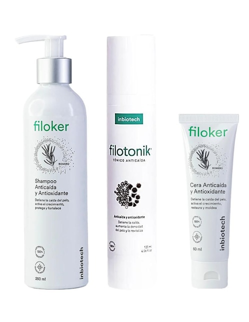 Kit tratamiento para capilar anticaída Inbiotech
