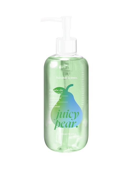 Jabón líquido para manos antibacterial hábitat 1