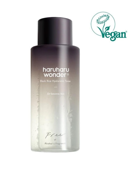 Tónico facial Black Rice Hyaluronic Haruharu Wonder