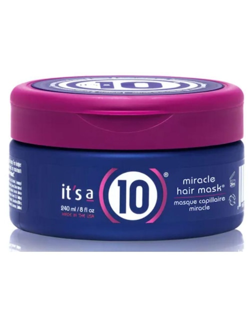 Imagen de producto Mascarilla para cabello Miracle Hair para fortalecimiento It´s a 10 240 ml