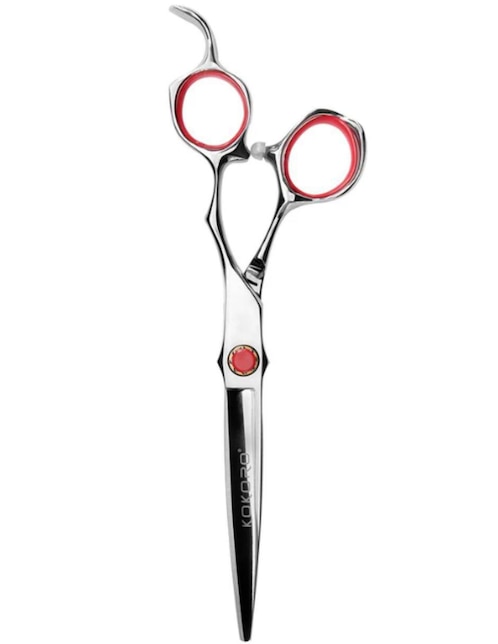 Imagen de producto Tijeras para peluquería Kokoro Red punta puntiaguda corte 6.5