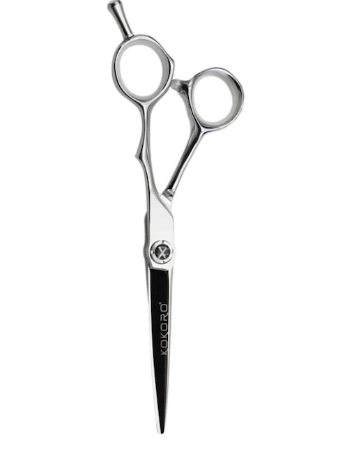 Tijeras para peluquería Kokoro punta puntiaguda silver 6