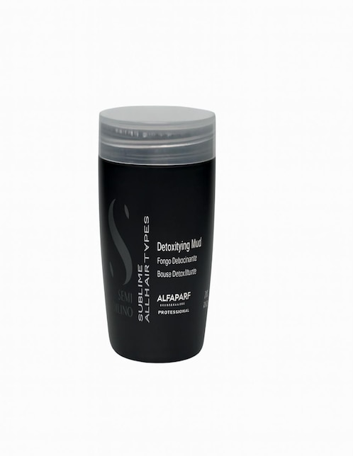 Mascarilla para cabello detoxifying mud para limpiar alfaparf 500 ml