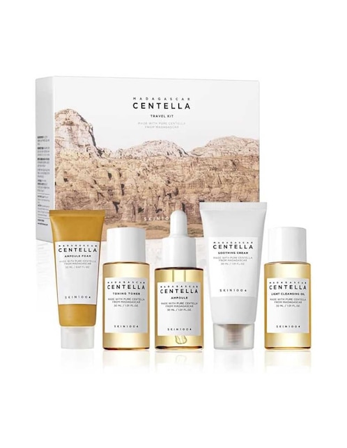 Kit tratamiento facial Skin1004 Madagascar Centella Travel Kit hidratante Skin1004 Kit