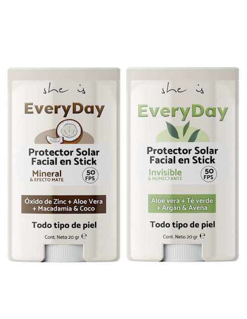 Set protector solar FPS 50 EveryDay 1