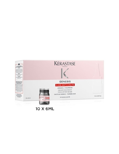 Tratamiento para cuero cabelludo K Gen Cure Antichute 10*6Ml anticaída Kerastase Genesis