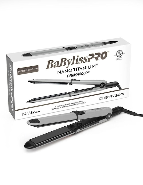 Alaciadora Prima 3000 BNT3000TGY placas de nano titanium