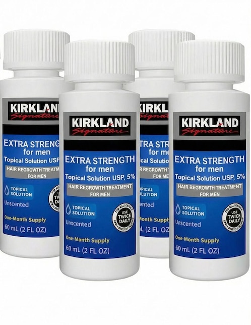 Set capilar Minoxidil 4 piezas